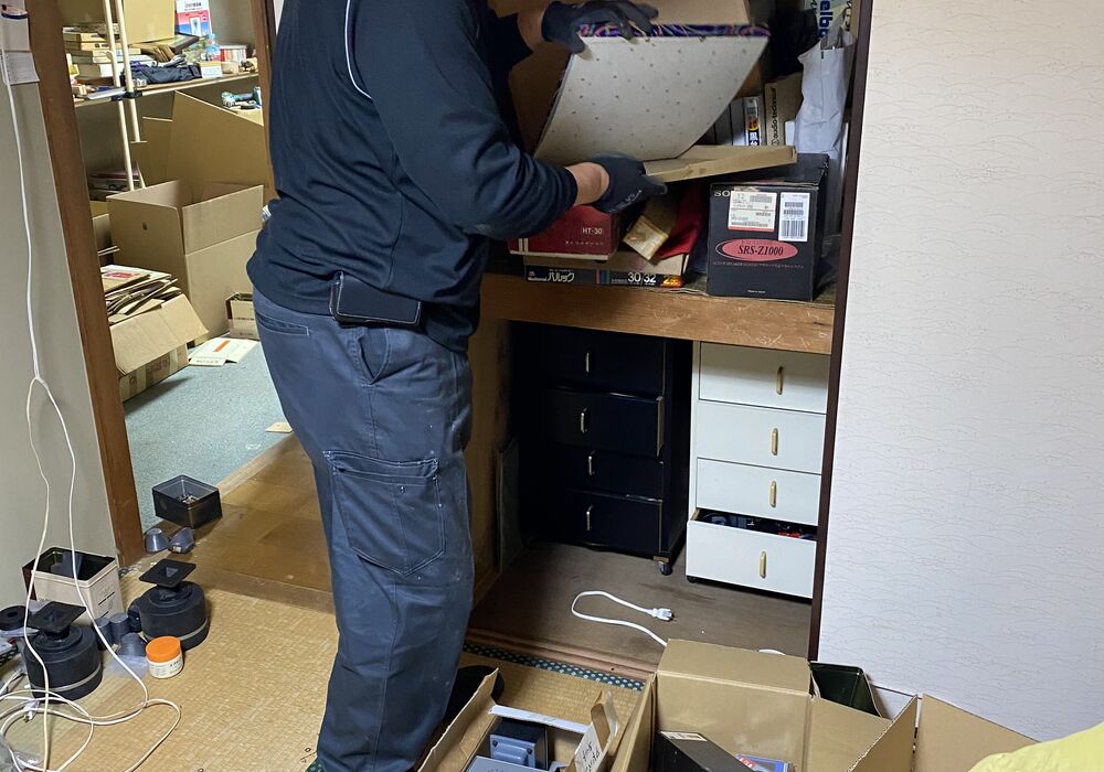 作業風景長谷川②